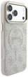 Etui Guess Embossed 4G Classic MagSafe do Apple iPhone 18 Pro / 17 Pro różowe (GUE005703) - obraz 4