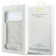 Etui Guess Embossed 4G Classic MagSafe do Apple iPhone 18 Pro / 17 Pro różowe (GUE005703) - obraz 8