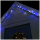 Уличная светодиодная гирлянда 10м 100LED 220V черный каучук динамический режим IP68 сине-белый SQ-27340 - изображение 3