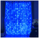 Гирлянда штора светодиодная 3x1,5м 240LED 8 режимов прозрачный шнур для интерьера SQ-25544 - изображение 4