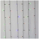 Гирлянда штора светодиодная 6x1,5м 400LED черный шнур 8 режимов для праздничного оформления интерьера SQ-27315 - изображение 4