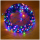 Гирлянда нить 20 м 200 LED USB зеленый провод мультиколор с пультом дистанционного управления для декора SQ-28811 - изображение 2