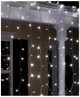 Гирлянда штора уличная 3x1м 150 LED прозрачный каучук IP65 статический режим белый SQ-26931 - изображение 2