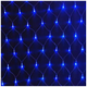 Гирлянда сетка светодиодная 2x1,5м 160LED 220V черный шнур 8 режимов для декора интерьера SQ-27291 - изображение 1