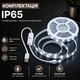 Світлодіодна LED стрічка IP65 2 метра із кнопкою USB 5V, білий холодний, вологозахист силікон світильник для підсвічування кухні шаф, 6000K - зображення 2
