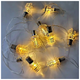Гирлянда LED 20 ламп 7м теплый белый статический режим IP44 для елки SQ-27497 - изображение 3