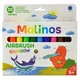 Набір фломастерів-аерографів Malinos Airbrush Rainbow 300914 з трафаретами 10 кольорів (691539009147) - зображення 1