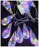LED гирлянда штора 10 лампочек 3x0.6м 4 режима мультиколор для украшения интерьера SQ-27487 - изображение 2