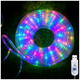 Гирлянда светодиодная 10м 100LED 2Вт USB мультиколор силиконовая трубка для декора помещений SQ-28817 - изображение 1