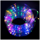 Гирлянда светодиодная 10м 100LED 2Вт USB мультиколор силиконовая трубка для декора помещений SQ-28817 - изображение 4