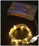 Светодиодная гирлянда Роса 30 LED 3м 0.3 Вт теплый белый на батарейках и USB для украшения интерьера IP44 SQ-26658 - изображение 2