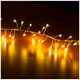 Светодиодная гирлянда штора 3x0.6м 200 LED USB теплый белый 8 режимов для декора интерьера Фейерверк SQ-26710 - изображение 3