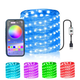 Умная RGB гирлянда 100 LED 10м USB 5В 1Вт IP44 управление через смартфон модель Роса SQ-26696 - изображение 9