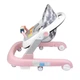 Детские ходунки Kidoro LH-805-1 Pink 2в1 с функцией «Первые шаги», музыкальной и световой панелью - изображение 4