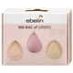 Миниспонджи ebelin Mini Experts для макияжа, 3 шт - изображение 1