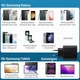Сетевое зарядное устройство KAIMENGLONG 45W USB-C с поддержкой PD 3.0 и PPS для MacBook, Samsung Galaxy, iPhone и iPad (черный) - изображение 6
