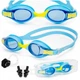 Очки для плавания Aquaget детские AQ0014 Sky Blue - изображение 7