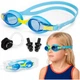 Очки для плавания Aquaget детские AQ0014 Sky Blue - изображение 9