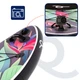 Надувна SUP дошка Aquaget 320 см з веслом AQ0047 Black/Violet - зображення 7