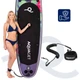 Надувна SUP дошка Aquaget 320 см з веслом AQ0047 Black/Violet - зображення 10