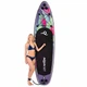 Надувна SUP дошка Aquaget 320 см з веслом AQ0047 Black/Violet - зображення 15