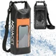 Гермомішок Aquaget 2 л водозахисний AQ0020 Black - зображення 1
