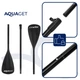 Надувная SUP доска Aquaget 320 см с веслом AQ0046 Navy Blue/Black - изображение 20