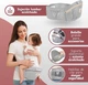 Ерго-рюкзак для немовлят Quimets Baby Carrier Backpack, 6 в 1, 3-20 кг, синій - зображення 4