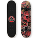 Скейтборд дерев'яний графіті BavarSport Skateboard Graffiti 4411-12 розмір 78х20см - зображення 3