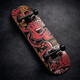 Скейтборд дерев'яний графіті BavarSport Skateboard Graffiti 4411-12 розмір 78х20см - зображення 5