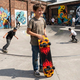 Скейтборд дерев'яний вогонь BavarSport Skateboard Fire 4411-11 розмір 78х20см - зображення 9