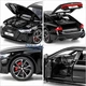 Машинка Audi RS7 игрушка моделька металлическая коллекционная 15 см Черный (8960554) - изображение 5