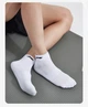 Носки Li-Ning унисекс короткие хлопковые антибактериальные, белые, 6 пар, универсальный размер - изображение 12