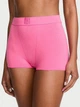 Женские трусики Victoria's Secret (28255968571) Logo Cotton Lace Patch High-Waist Boyshort S розовые - изображение 1