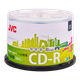 Диски JVC CD-R, поверхность для печати, скорость 52x, емкость 700 МБ, высокоскоростная запись, чистые компакт-диски, обложки на заказ, 50 штук в упаковке - изображение 4