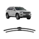 Склоочисники Aoye для Jeep Grand Cherokee 01-24 років випуску, безрамкова конструкція, передні склоочисники оригінального розміру, 1 пара, 21+21 дюймів - зображення 3