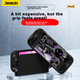 Защитный чехол Jemdo для Switch 2, версия с увеличенной высотой для Nintendo Switch 2, съемная силиконовая ручка, приятный на ощупь мягкий противоударный корпус, зарядная док-станция, сумка для хранения, полный комплект аксессуаров для игровой консоли. - изображение 4