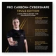 Ракетка для настільного тенісу Stiga Pro Carbon Plus Cybershape Trits Edition 5 Star FL (1215-1306-35) 5266718 - зображення 8