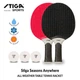 Набір для настільного тенісу Stiga Seasons Anywhere 2 Bats 3 Balls (1210-0122-01-2) 5266952 - зображення 1