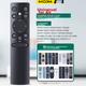 Універсальний пульт дистанційного керування Accoona, сумісний з Hisense Smart TV Vidda CN3A75, 3V75, 3A69, 3A57, 55-дюймовими та 65-дюймовими РК-телевізорами Vidda - изображение 5