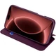Чехол-книжка DUX DUCIS Skin Pro для iPhone 18 Pro - Dark Cherry - изображение 3