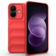 Силиконовый (TPU) чехол Deexe Terra Case для Xiaomi Redmi Note 17 Pro - Red - изображение 1