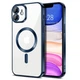 Чехол Fiji Chrome для Apple iPhone 11 с MagSafe и защитой камер Dark Blue - изображение 1