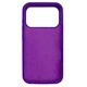 Чохол Fiji Silicone Case для Apple iPhone 17 Pro Max бампер накладка Soft Touch з мікрофіброю Dark Purple - зображення 2