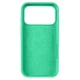 Чехол Fiji Silicone Case для Apple iPhone 17 Pro бампер накладка Soft Touch с микрофиброй Spearmint - изображение 2