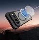 Тонований магнітний чохол AeronGuard з MagSafe для Pixel 11 Pro XL | Тонкий, ударостійкий, підтримка бездротової зарядки ( Зелений ) - изображение 6