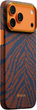 Панель Pitaka Edge Breath of Veins для Apple iPhone 17 Pro Burning Orange  (0741654370452) - зображення 1