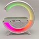 Настольная смарт лампа-ночник RGB с беспроводной зарядкой и Bluetooth колонкой / Ночник светильник - изображение 9