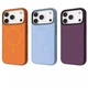 Чохол матова поверхня посилена рамка навколо камери Proove Sapphire Case with Magnetic Ring MagSafe iPhone 18 Pro cherry red - зображення 11