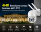 WiFi камера спостереження 4.0 МП 1DAL | Розумна IP-камера PTZ, IP66, APP ICSee (WS-Q204B) - зображення 4